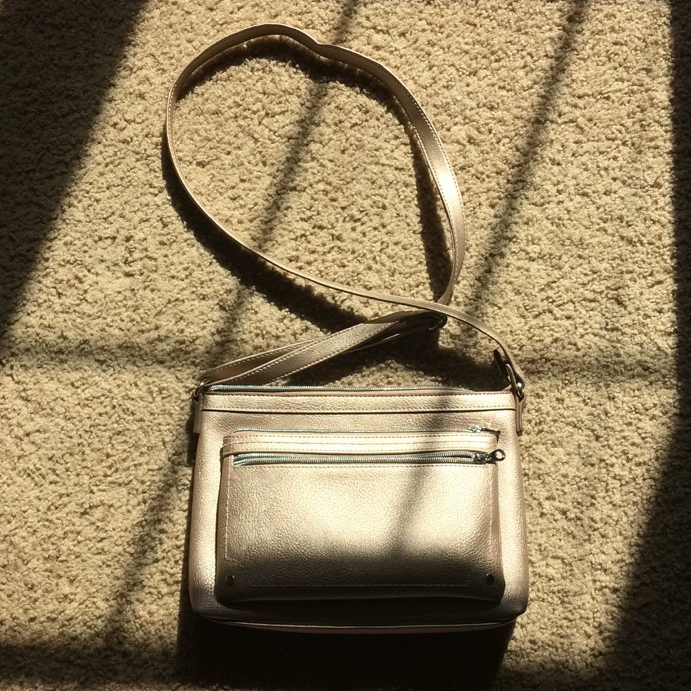 Relic Rose Gold Crossbody Purse